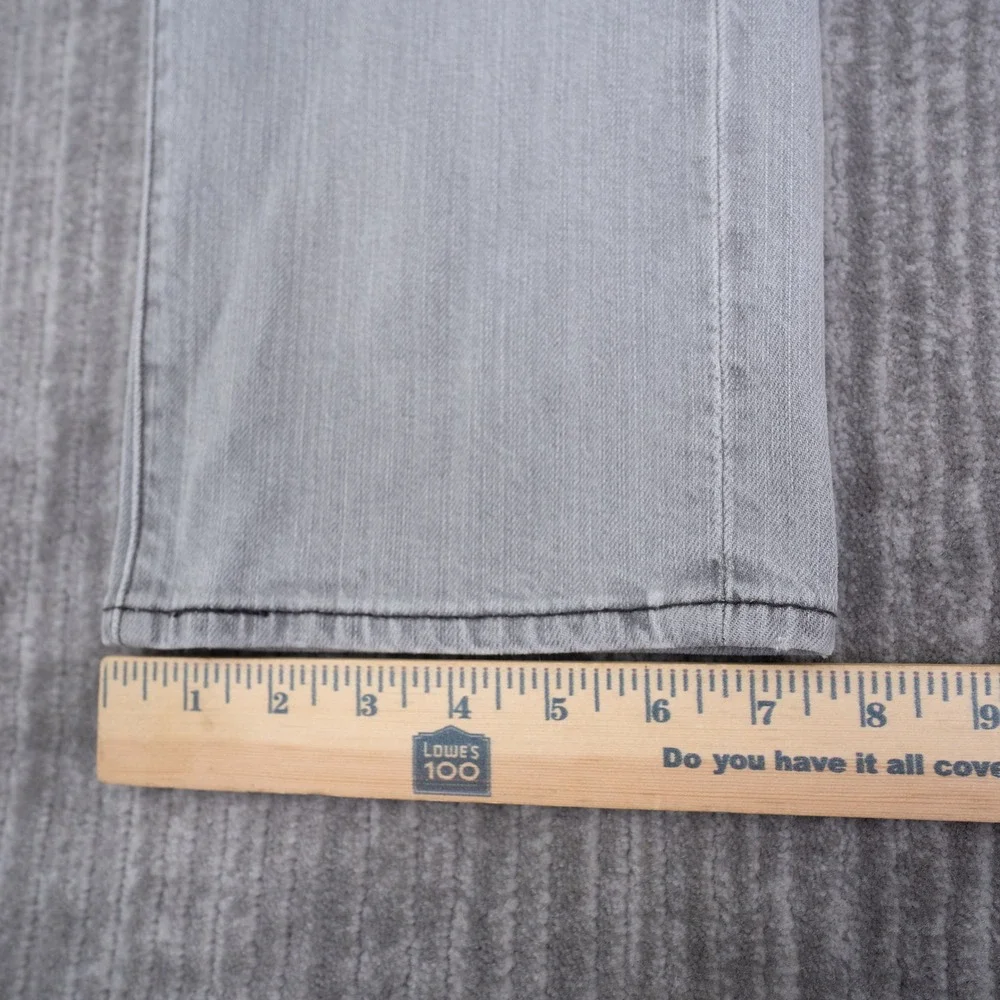 Levis 511 Skinny Jeans Mens Gray Denim Pants 36x30 Fit 31 Light Wash Casual